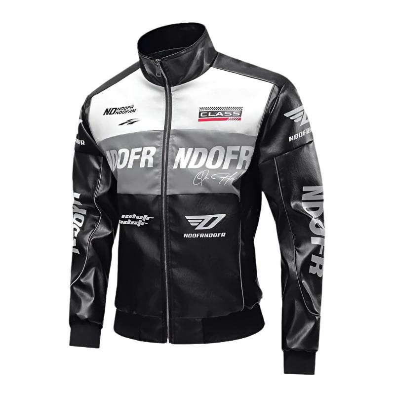 Motorcycle Leather Racing Suit Jacket