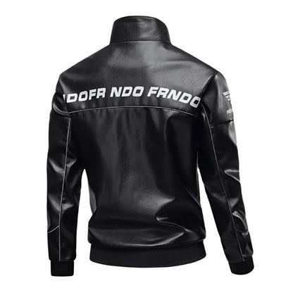 Motorcycle Leather Racing Suit Jacket