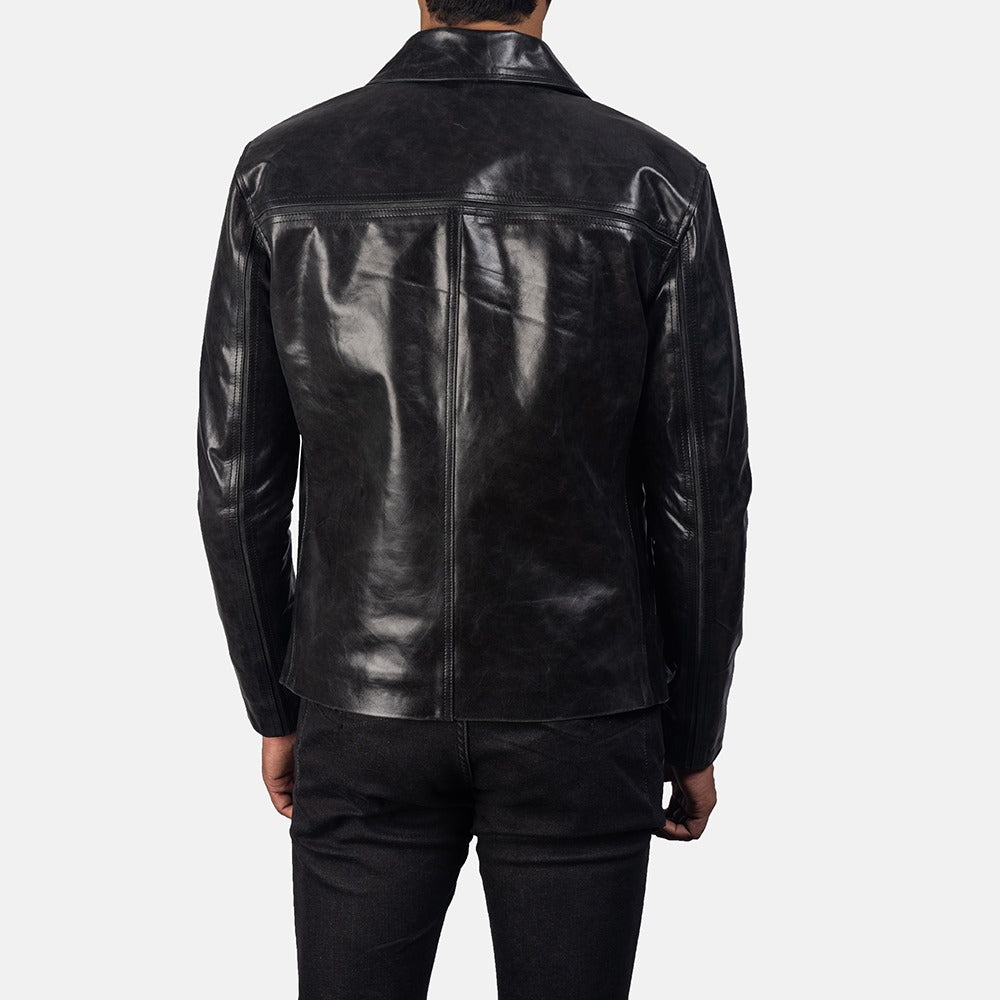 Black Celestia Leather Jacket