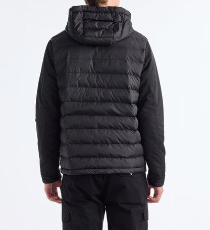 Black Premium Hooded Bubble Jacket